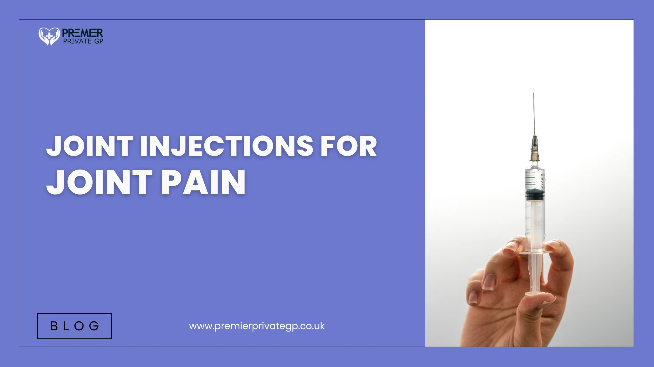 Joint injections for joint pain